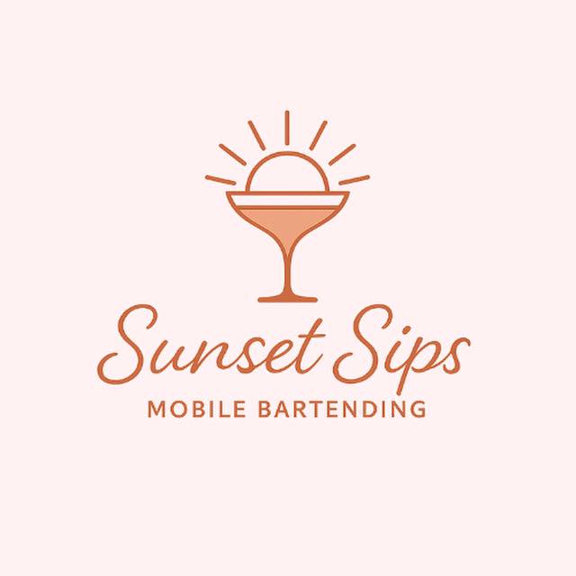 Sunset Sips Mobile Bartending logo