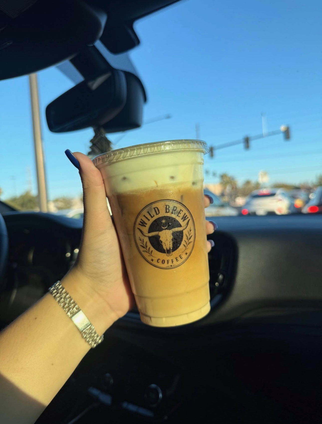 Wild Brew iced coffee cup